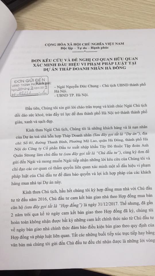 Chủ đầu tư chung cư Tháp Doanh nhân 'phớt lờ' ý kiến của cơ quan chức năng - Ảnh 2.