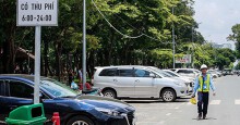 Phí đỗ xe lòng đường ở TP HCM: Thu vào 1, chi đến 4