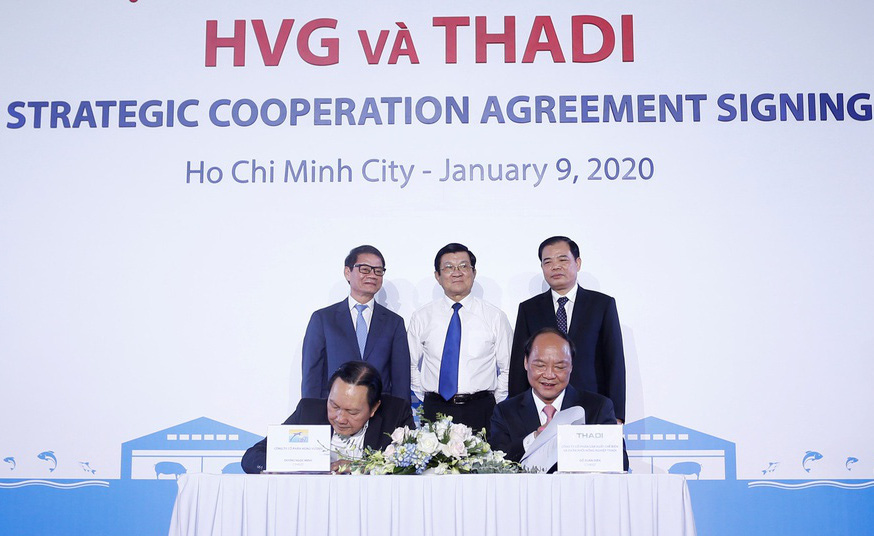 Thadi của tỉ phú Trần Bá Dương sẽ mạnh cỡ nào khi bắt tay với Thủy sản Hùng Vương và bầu Đức? - Ảnh 2. Thadi của tỉ phú Trần Bá Dương sẽ mạnh cỡ nào khi bắt tay với Thủy sản Hùng Vương và bầu Đức? - Ảnh 2.