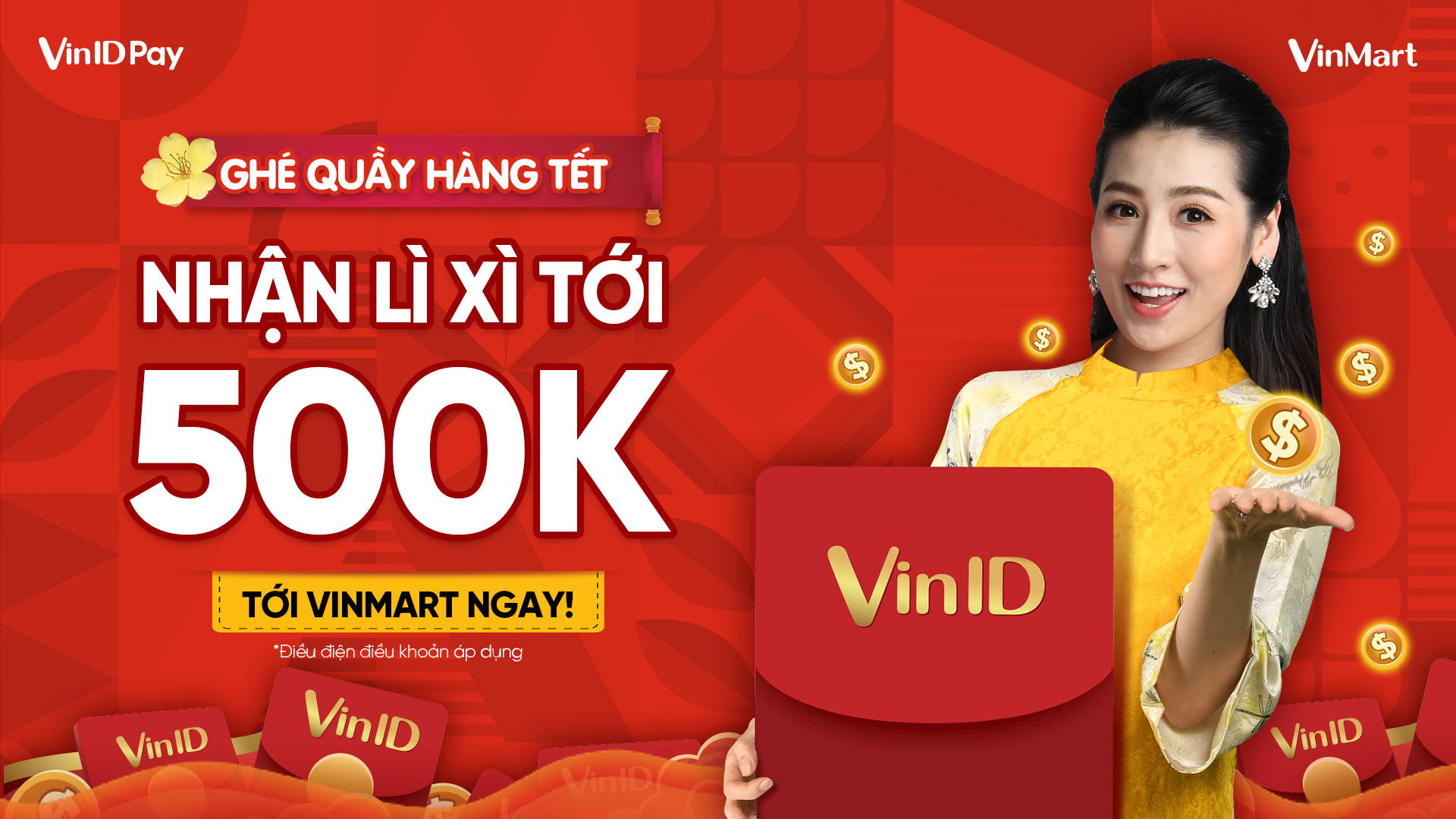 Đến VinMart sắm Tết, nhận lì xì tới 500.000 đồng - Ảnh 1.