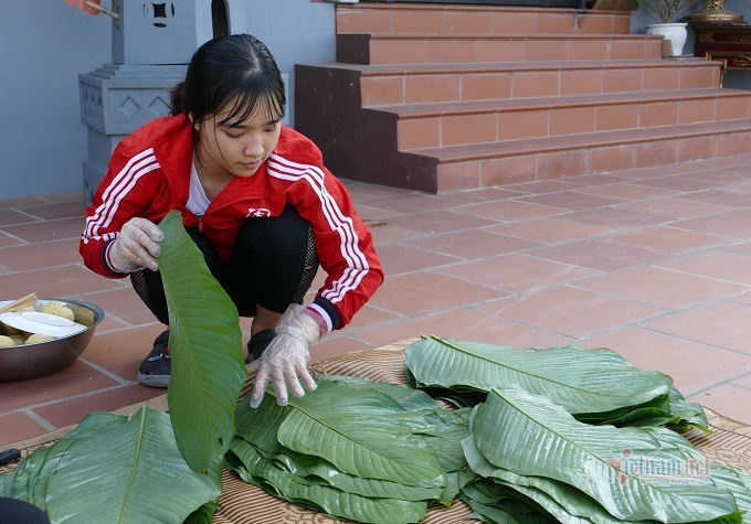 Làng sản xuất bánh chưng Hà Nội tất bật ngày cuối năm - Ảnh 16. Làng sản xuất bánh chưng Hà Nội tất bật ngày cuối năm - Ảnh 16.