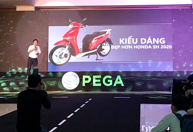 Xe điện Pega nhái Honda SH giá gần 30 triệu đồng - Ảnh 2.