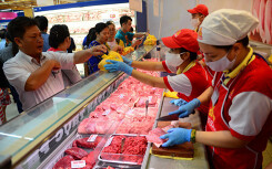 Siêu thị lại giảm mạnh giá thịt heo gần 20.000 đồng/kg khi heo hơi tăng trở lại gần 90.000 đồng