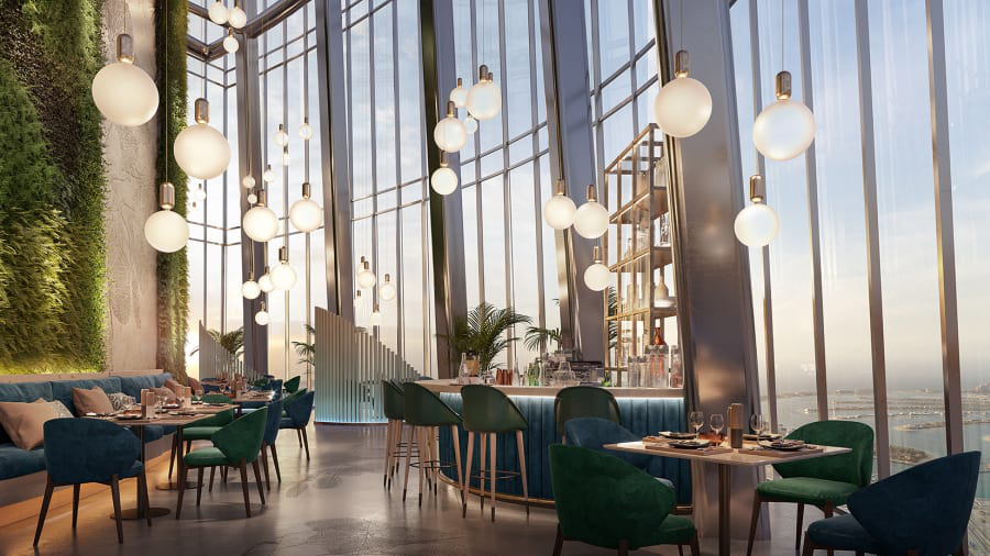 Chiêm ngưỡng siêu khách sạn cao nhất thế giới tại Dubai - Ảnh 4. Chiêm ngưỡng siêu khách sạn cao nhất thế giới tại Dubai - Ảnh 4.