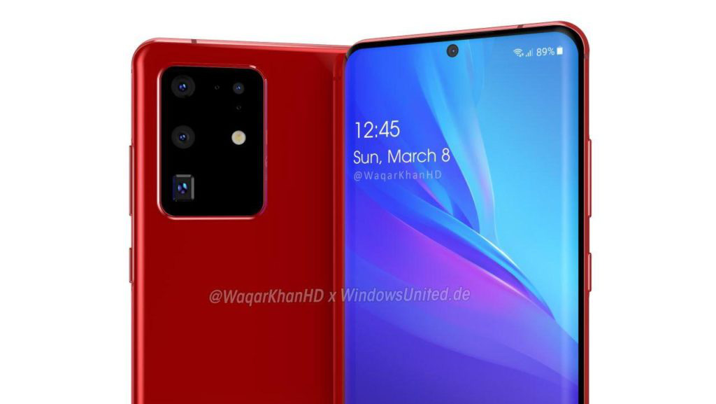 Samsung Galaxy S20 Ultra lộ bản render đầy ấn tượng - Ảnh 1. Samsung Galaxy S20 Ultra lộ bản render đầy ấn tượng - Ảnh 1.
