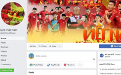 Facebook ngập sắc đỏ cho niềm tin U23 Việt Nam chiến thắng trước Triều Tiên