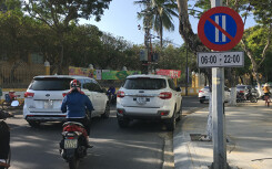 Đà Nẵng cấm đỗ xe khu vực nút phía Tây cầu Rồng từ 15/1