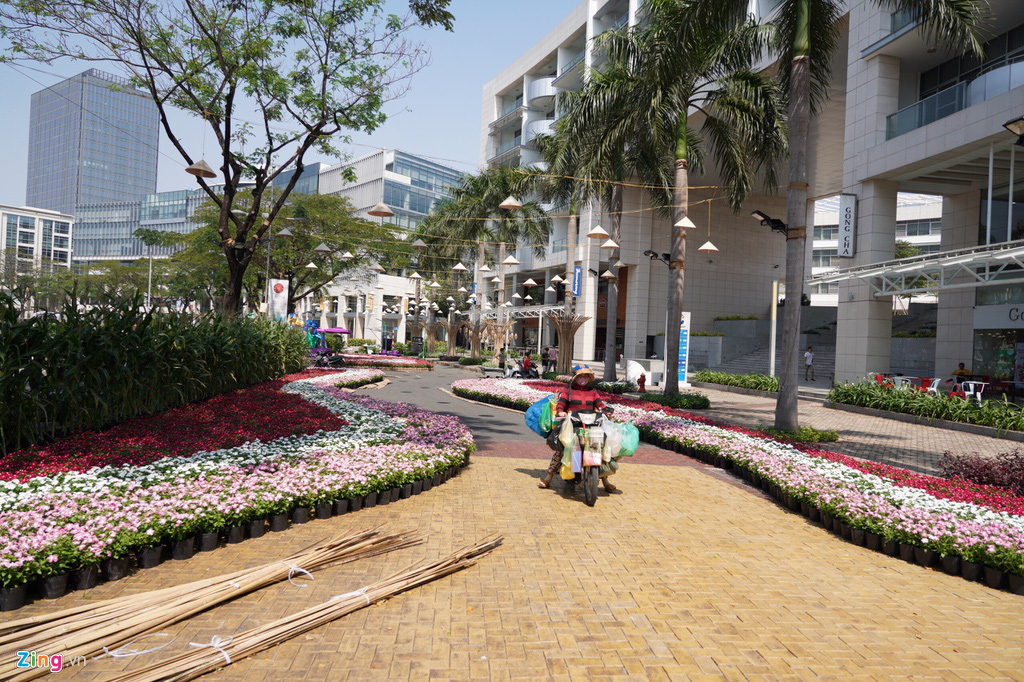 Những hình ảnh đầu tiên của đường hoa Phú Mỹ Hưng - Ảnh 4. Những hình ảnh đầu tiên của đường hoa Phú Mỹ Hưng - Ảnh 4.