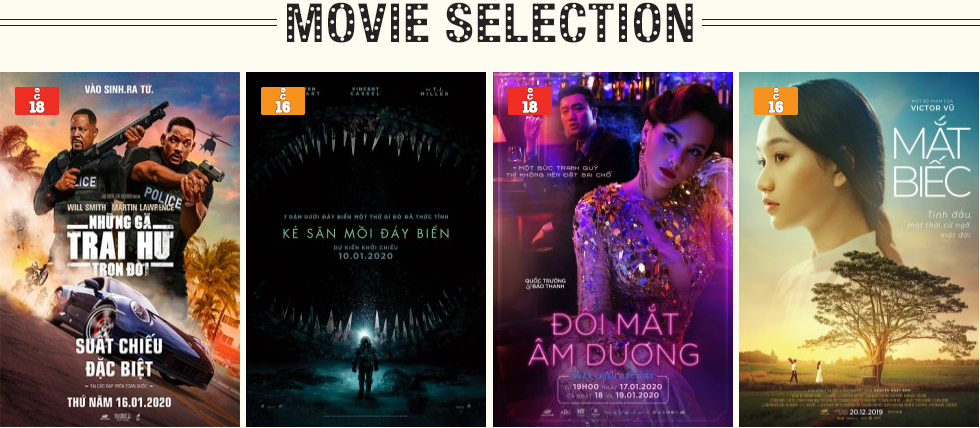 Lịch chiếu phim ngày mai (21/1) tại một số rạp CGV Hà Nội - Ảnh 1.