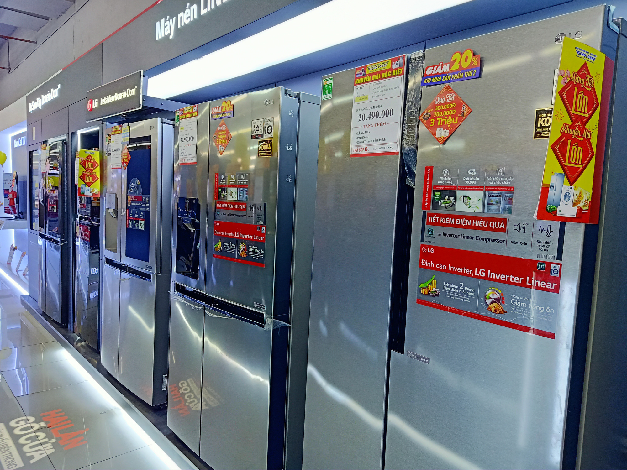 Điện lạnh giảm giá tuần này: Ngập tràn ưu đãi phục vụ cho nhu cầu mua sắm cận Tết - Ảnh 2. Điện lạnh giảm giá tuần này: Ngập tràn ưu đãi phục vụ cho nhu cầu mua sắm cận Tết - Ảnh 2.