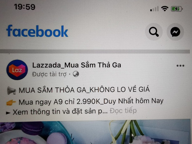 Mạo danh Lazada bán Samsung Galaxy A9 giá rẻ một nửa - Ảnh 1. Mạo danh Lazada bán Samsung Galaxy A9 giá rẻ một nửa - Ảnh 1.