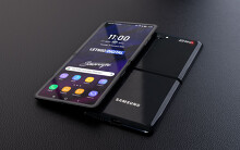 Concept Samsung Galaxy Z Flip bất ngờ xuất hiện sau rò rỉ chuẩn bị ra mắt