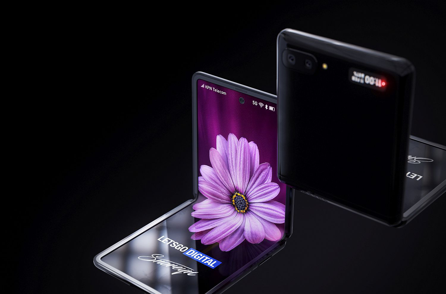  Lộ diện concept rõ nét nhất của Samsung Galaxy Z Flip - Ảnh 2.