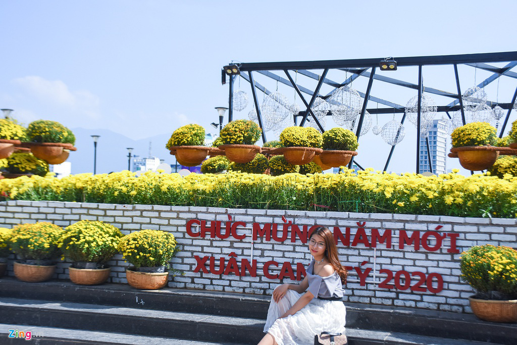 Ngắm đường hoa hơn 6 tỉ ở Đà Nẵng - Ảnh 6. Ngắm đường hoa hơn 6 tỉ ở Đà Nẵng - Ảnh 6.