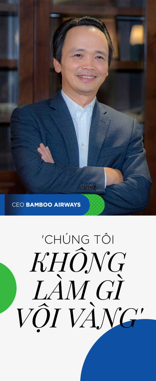 Chủ tịch Bamboo Airways Trịnh Văn Quyết: Chúng tôi không làm gì vội vàng - Ảnh 1. Chủ tịch Bamboo Airways Trịnh Văn Quyết: Chúng tôi không làm gì vội vàng - Ảnh 1.