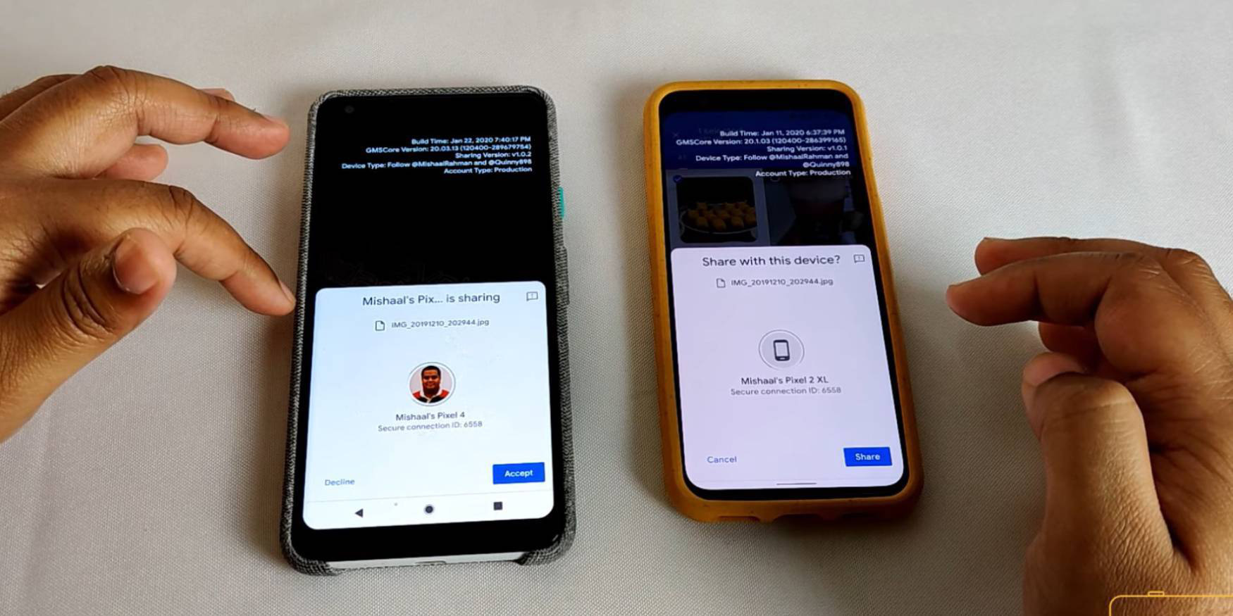 Không chịu thua kém Apple và Samsung, Google cũng có AirDrop cho riêng mình - Ảnh 3. Không chịu thua kém Apple và Samsung, Google cũng có AirDrop cho riêng mình - Ảnh 3.