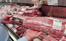 Thịt heo đông lạnh từ Úc, Nhật Bản, Nga nhập khẩu về Việt Nam giá 26.000 đồng/kg
