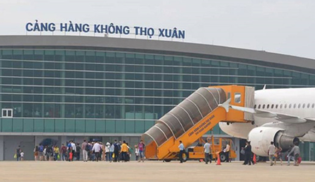 Phòng chống dịch Corona: Sân bay Thọ Xuân 'cầu cứu' Sở Y tế - Ảnh 1.