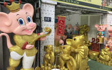Chuột khổng lồ Tết Canh Tí giá chục triệu ở Sài Gòn