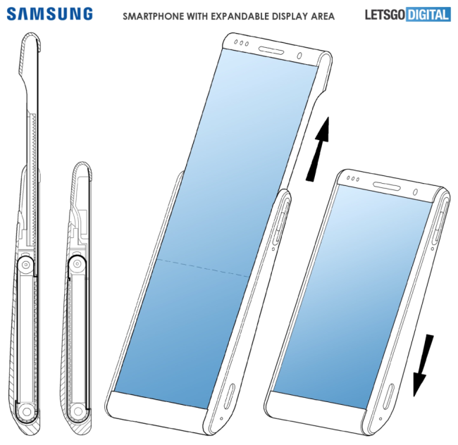 Samsung sẽ trình làng điện thoại màn hình trượt kì lạ tại CES 2020 - Ảnh 2. Samsung sẽ trình làng điện thoại màn hình trượt kì lạ tại CES 2020 - Ảnh 2.