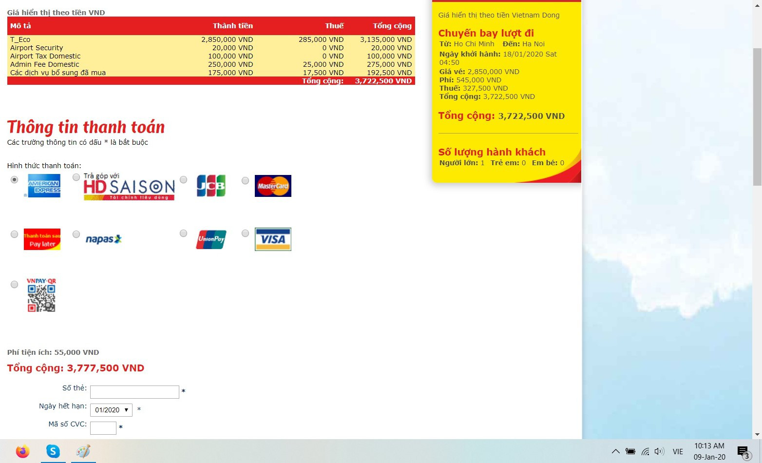 Vé máy bay Tết online vẫn còn nhiều khi hãng bay tăng cường chuyến đêm - Ảnh 1.