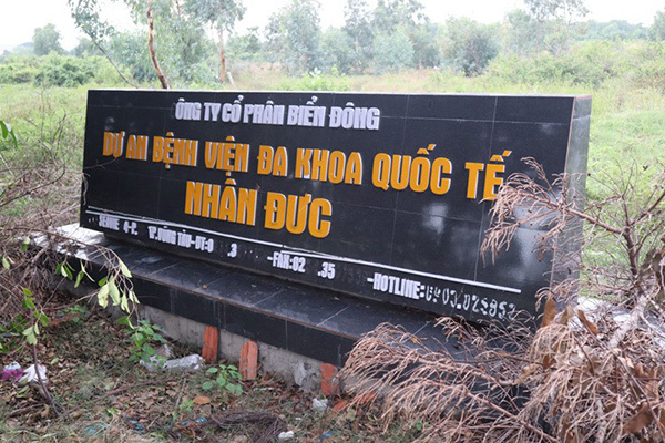 Chấm dứt hoạt động dự án bệnh viện 'nằm trên giấy' ở Vũng Tàu - Ảnh 1. Chấm dứt hoạt động dự án bệnh viện 'nằm trên giấy' ở Vũng Tàu - Ảnh 1.