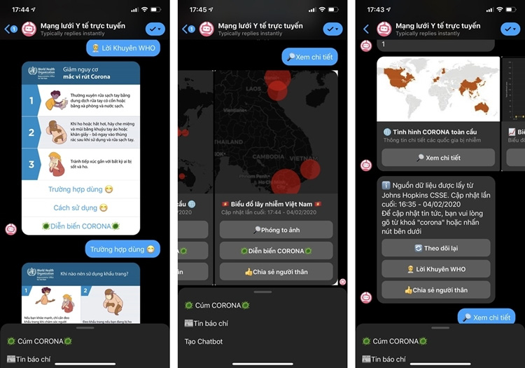 Startup Việt ra mắt chatbot thông tin về dịch nCoV  - Ảnh 1.