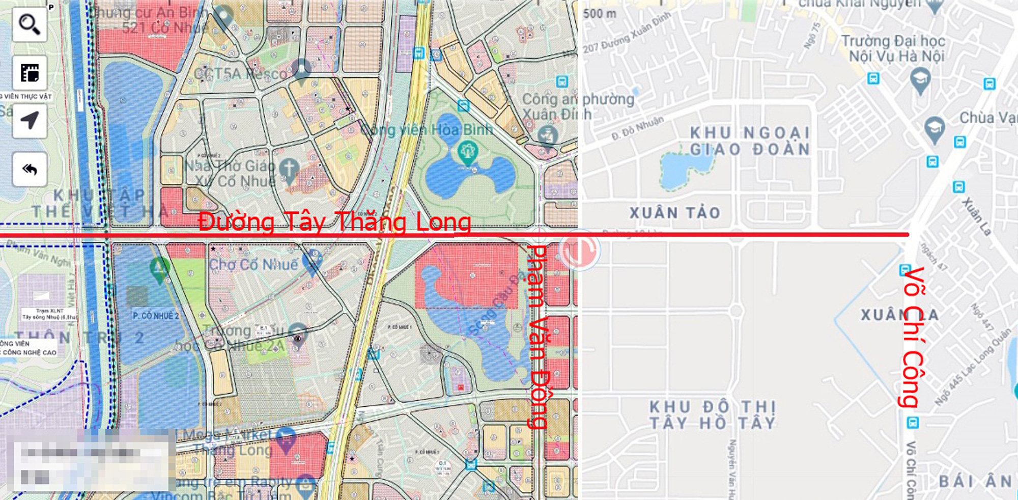 Toàn cảnh đường Tây Thăng Long kết nối Vành đai 4 đến hồ Tây - Ảnh 4. Toàn cảnh đường Tây Thăng Long kết nối Vành đai 4 đến hồ Tây - Ảnh 4.