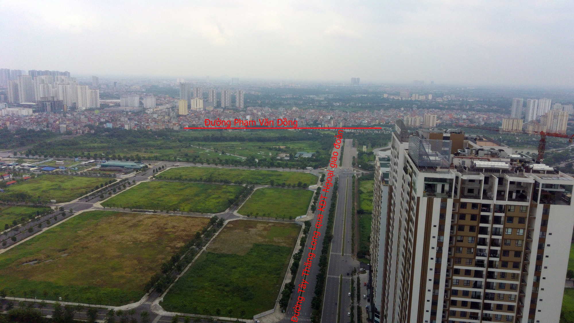 Mở đường Tây Thăng Long từ Vành đai 4 đến hồ Tây: Khu đô thị, dân cư nào được lợi? - Ảnh 12. Mở đường Tây Thăng Long từ Vành đai 4 đến hồ Tây: Khu đô thị, dân cư nào được lợi? - Ảnh 12.