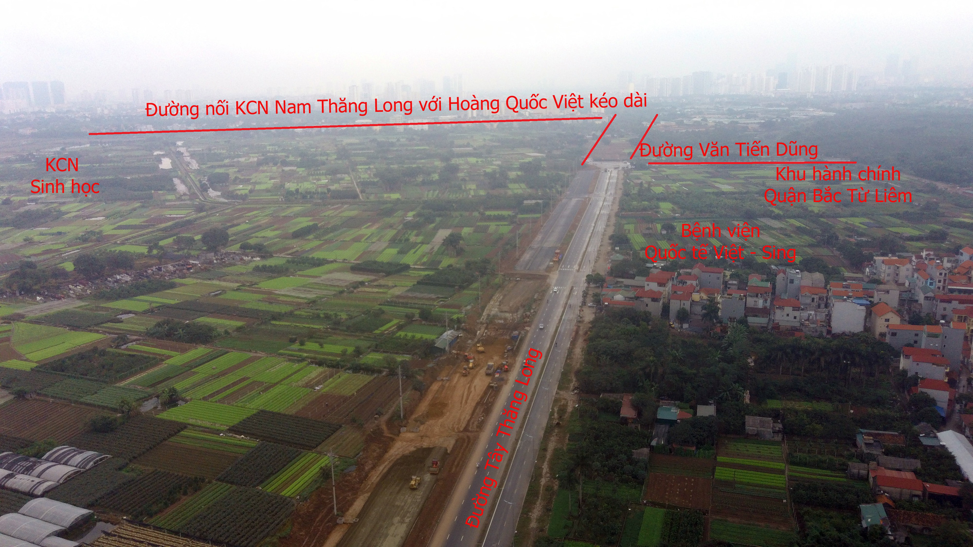Những dự án 'đón' qui hoạch đường hướng tâm Tây Thăng Long từ Vành đai 4 đến hồ Tây - Ảnh 10. Những dự án 'đón' qui hoạch đường hướng tâm Tây Thăng Long từ Vành đai 4 đến hồ Tây - Ảnh 10.