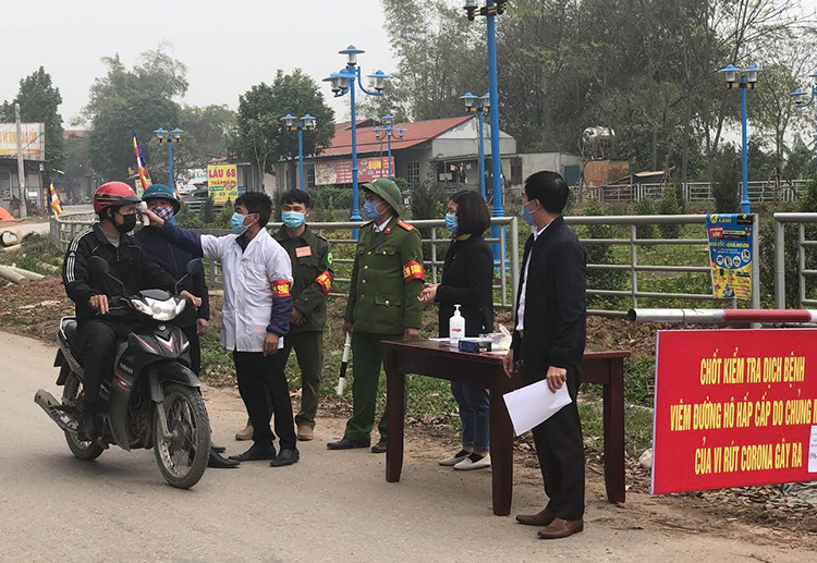 Vĩnh Phúc cô lập vùng dịch - Ảnh 1. Vĩnh Phúc cô lập vùng dịch - Ảnh 1.