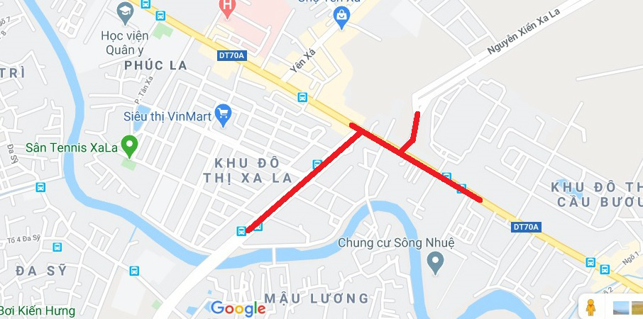 Tránh ùn tắc nút giao đường Nguyễn Xiển - Xa La với đường 70 như thế nào? - Ảnh 5. Tránh ùn tắc nút giao đường Nguyễn Xiển - Xa La với đường 70 như thế nào? - Ảnh 5.