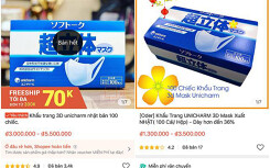 Phát hiện hơn 30.000 người bán hàng trên Shopee, Lazada, Chotot, Tiki thổi giá khẩu trang, gel kháng khuẩn