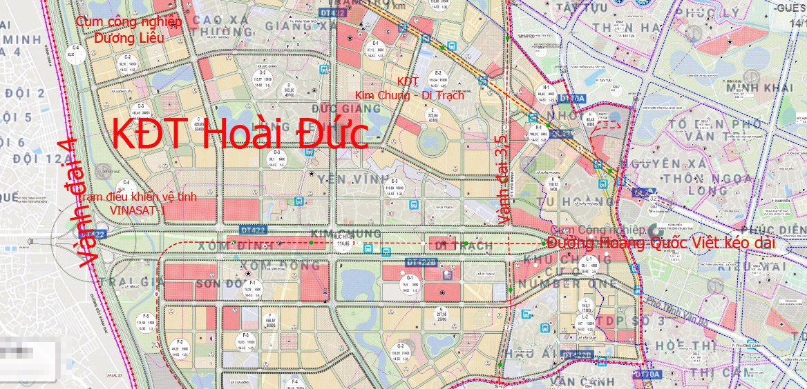 Những dự án 'đón' qui hoạch đường Hoàng Quốc Việt kéo dài - Ảnh 2.