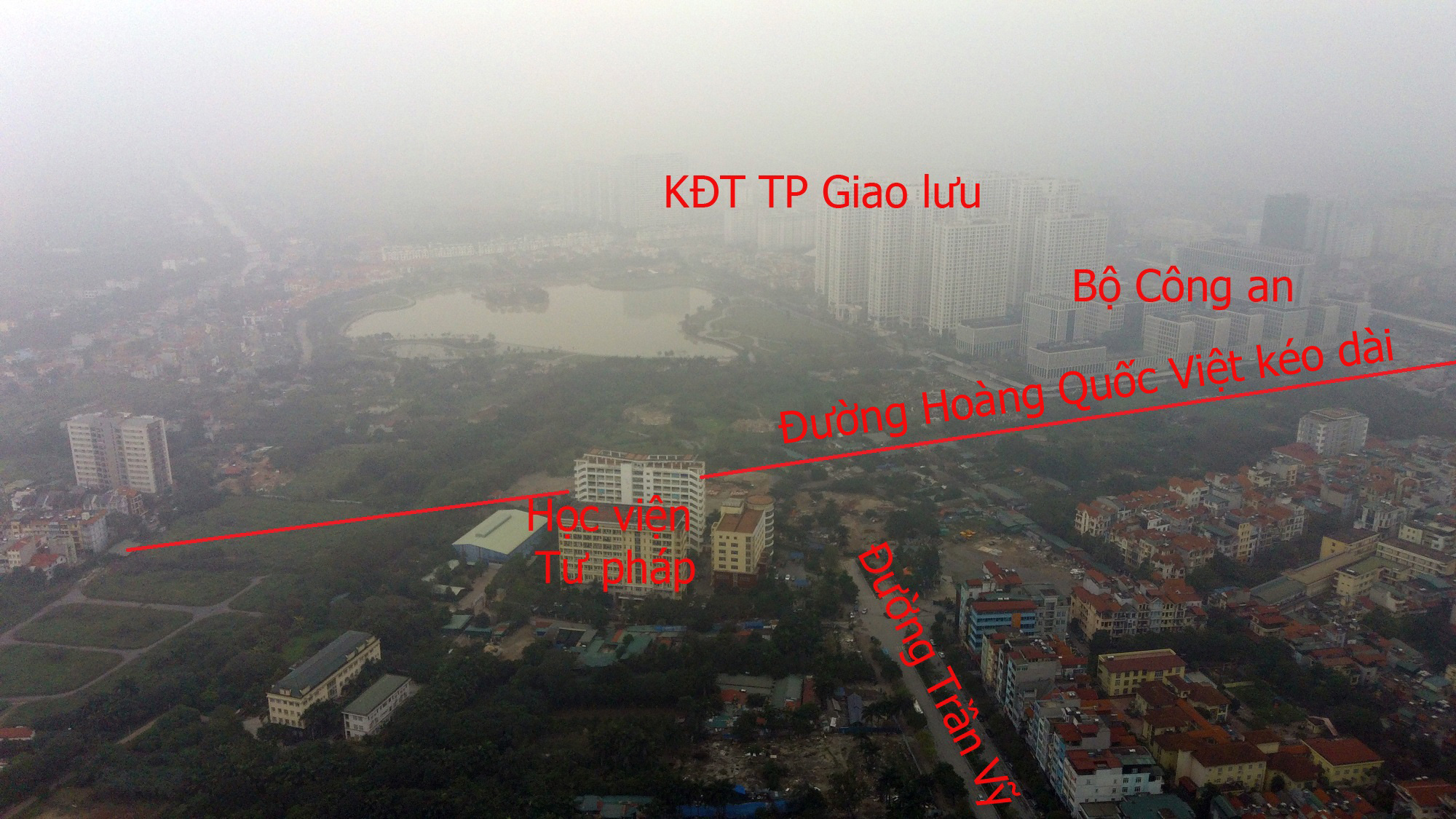Những dự án 'đón' qui hoạch đường Hoàng Quốc Việt kéo dài - Ảnh 11.