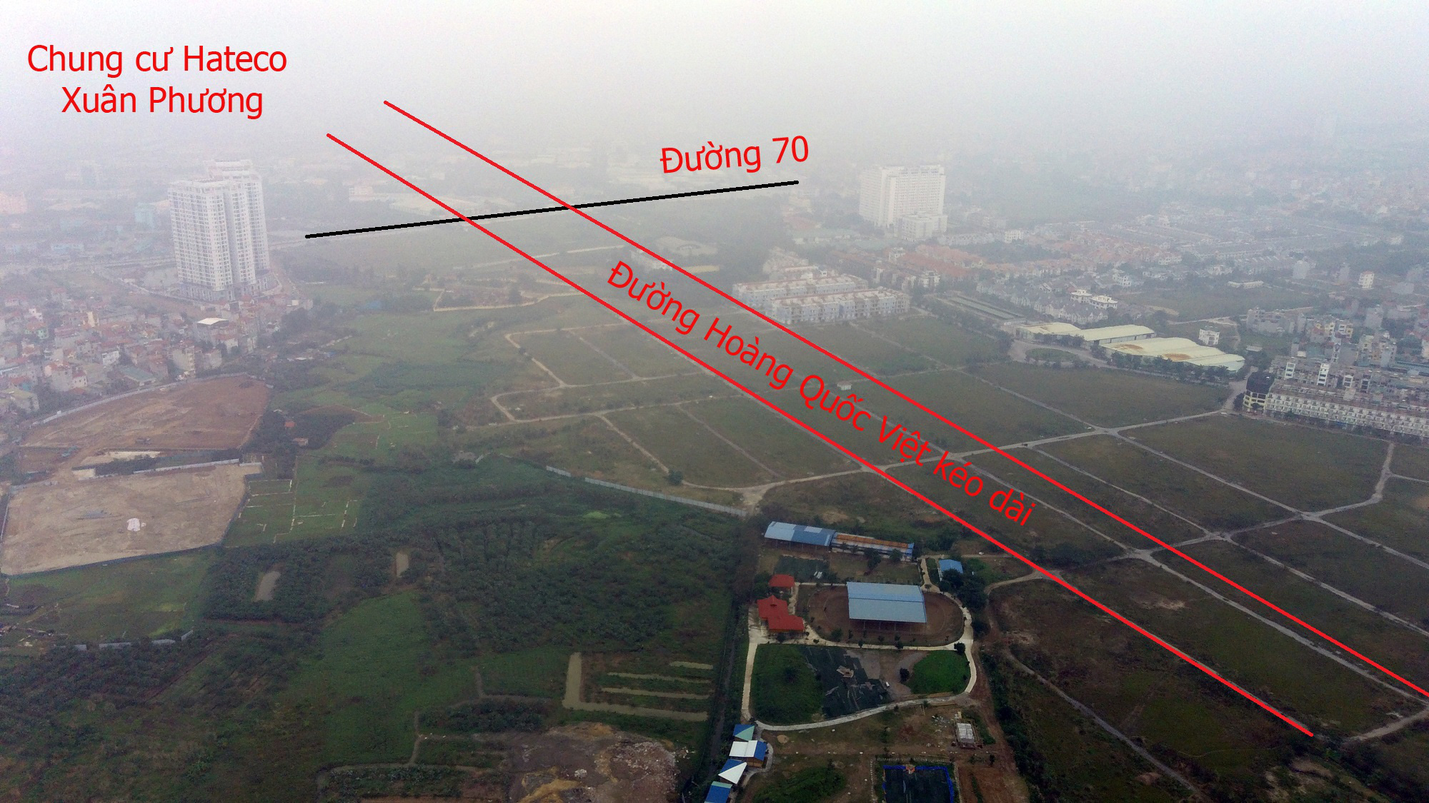 Những dự án 'đón' qui hoạch đường Hoàng Quốc Việt kéo dài - Ảnh 7.
