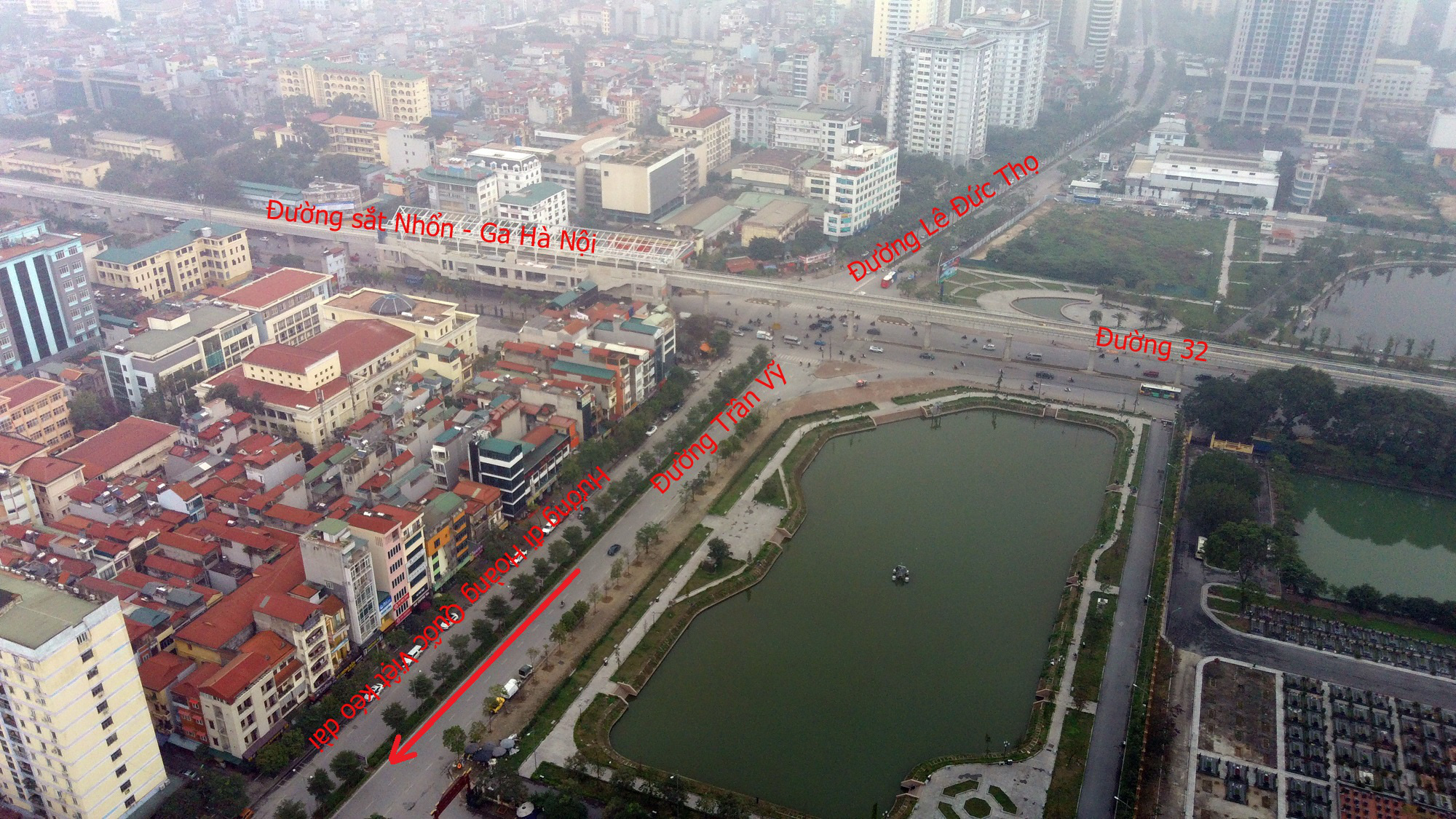 Những dự án 'đón' qui hoạch đường Hoàng Quốc Việt kéo dài - Ảnh 15.