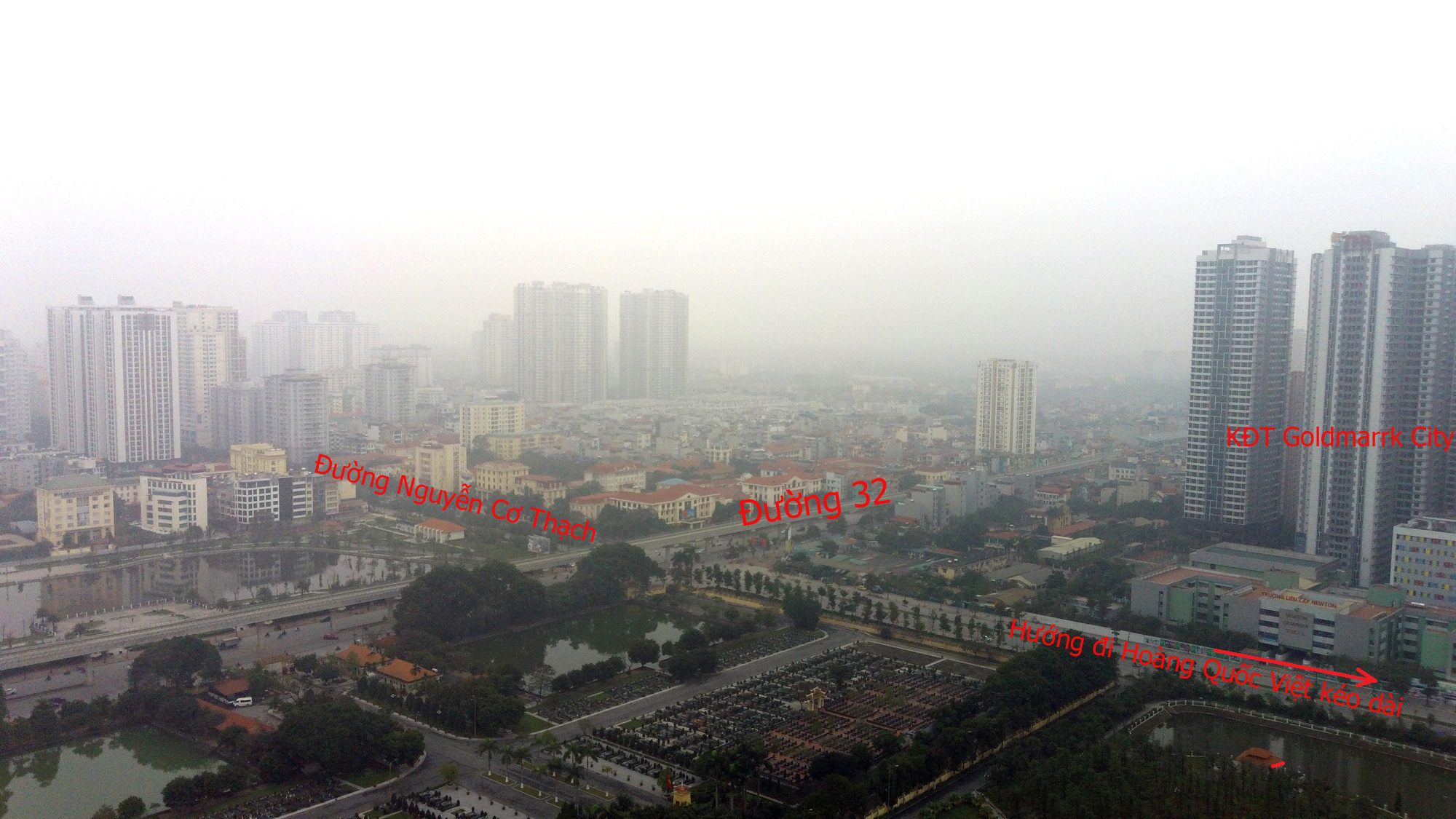 Những dự án 'đón' qui hoạch đường Hoàng Quốc Việt kéo dài - Ảnh 14.