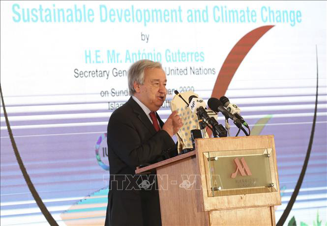 Tổng Thư ký LHQ: Covid-19 'nguy hiểm nhưng không ngoài tầm kiểm soát' - Ảnh 1. Tổng Thư ký LHQ: Covid-19 'nguy hiểm nhưng không ngoài tầm kiểm soát' - Ảnh 1.