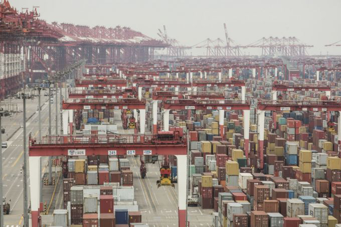 Hàng nghìn container thịt đông lạnh chất đống tại các cảng Trung Quốc - Ảnh 1. Hàng nghìn container thịt đông lạnh chất đống tại các cảng Trung Quốc - Ảnh 1.