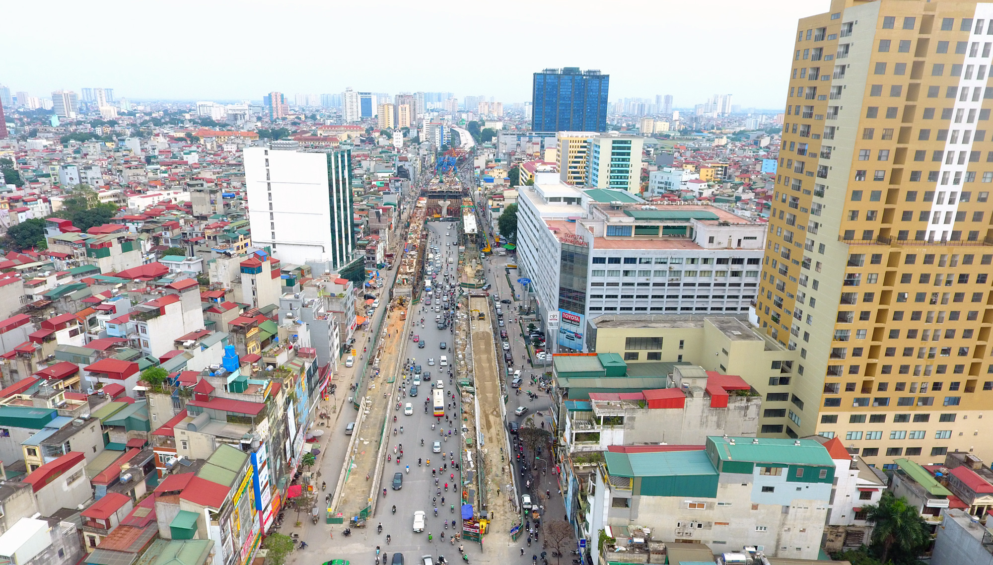 Vành đai 2 trên cao đoạn Vĩnh Tuy - Ngã Tư Sở trị giá 9.400 tỉ đồng bây giờ ra sao? - Ảnh 1. Vành đai 2 trên cao đoạn Vĩnh Tuy - Ngã Tư Sở trị giá 9.400 tỉ đồng bây giờ ra sao? - Ảnh 1.