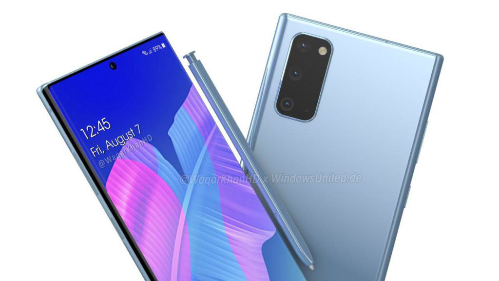 Concept Samsung Galaxy Note 20 hé lộ với nhiều màu sắc bắt mắt - Ảnh 3. Concept Samsung Galaxy Note 20 hé lộ với nhiều màu sắc bắt mắt - Ảnh 3.
