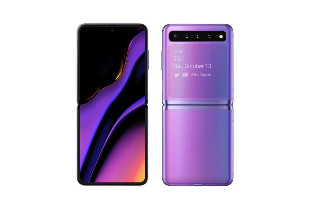 Galaxy Z Flip 2 đã có bản concept trong khi phiên bản đầu tiên lên kệ chưa bao lâu - Ảnh 1. Galaxy Z Flip 2 đã có bản concept trong khi phiên bản đầu tiên lên kệ chưa bao lâu - Ảnh 1.
