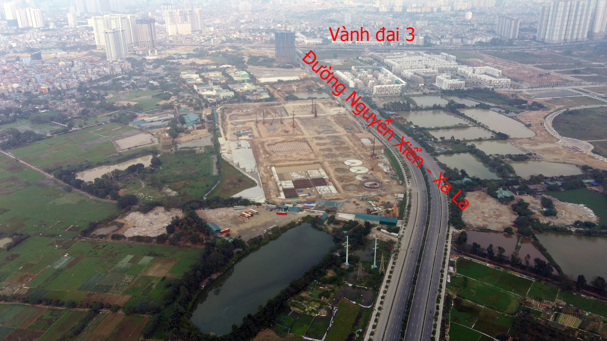 Đường sẽ mở theo qui hoạch: Toàn cảnh đường trục Tây Nam Hà Nội qua KĐT Thanh Hà - Ảnh 2. Đường sẽ mở theo qui hoạch: Toàn cảnh đường trục Tây Nam Hà Nội qua KĐT Thanh Hà - Ảnh 2.