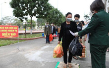 82 người Vĩnh Phúc về nhà sau nửa tháng cách li