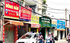 Phố người Hàn tại TP HCM: Hàng quán 3 ngày không một bóng khách