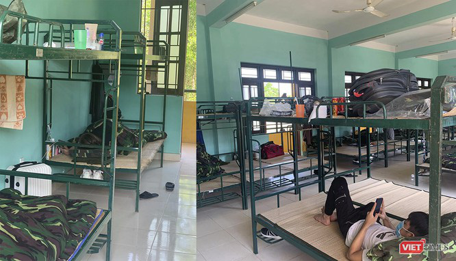 Ảnh: Cận cảnh nơi ăn ở của công dân Việt cách li dịch COVID-19 tại Đà Nẵng - Ảnh 4. Ảnh: Cận cảnh nơi ăn ở của công dân Việt cách li dịch COVID-19 tại Đà Nẵng - Ảnh 4.