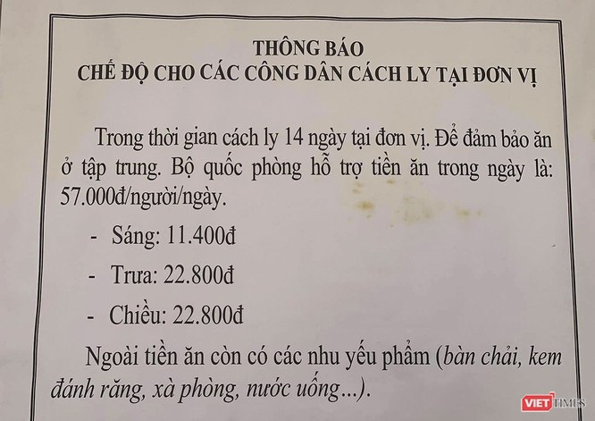 Ảnh: Cận cảnh nơi ăn ở của công dân Việt cách li dịch COVID-19 tại Đà Nẵng - Ảnh 6. Ảnh: Cận cảnh nơi ăn ở của công dân Việt cách li dịch COVID-19 tại Đà Nẵng - Ảnh 6.