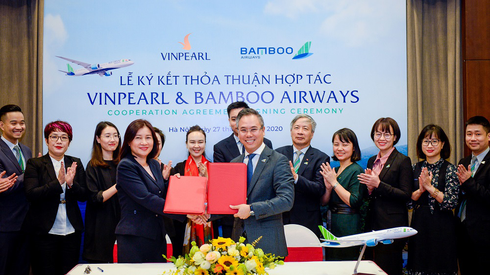 Vinpearl bắt tay với Bamboo Airways đưa khách đến Nha Trang, Phú Quốc, Đà Nẵng - Nam Hội An - Ảnh 1. Vinpearl bắt tay với Bamboo Airways đưa khách đến Nha Trang, Phú Quốc, Đà Nẵng - Nam Hội An - Ảnh 1.