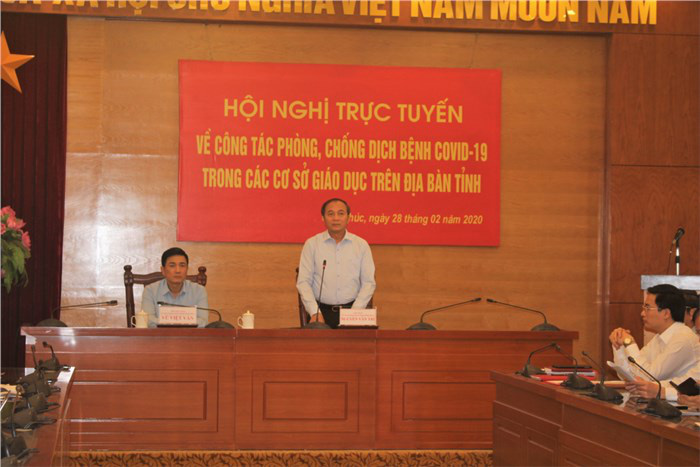 Vĩnh Phúc: Học sinh THPT nghỉ hết 1/3, từ mầm non đến tiểu học 9/3 trở lại trường - Ảnh 1.